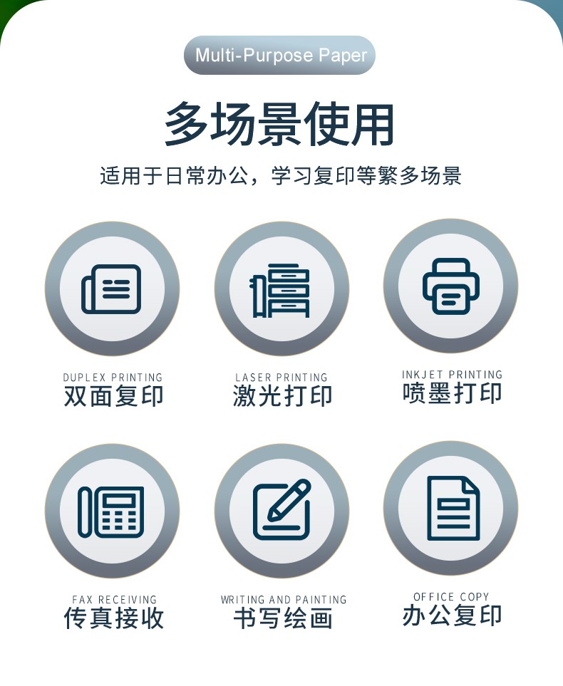 当即 SUB.20 A4 复印纸 70g 商品详情图 2