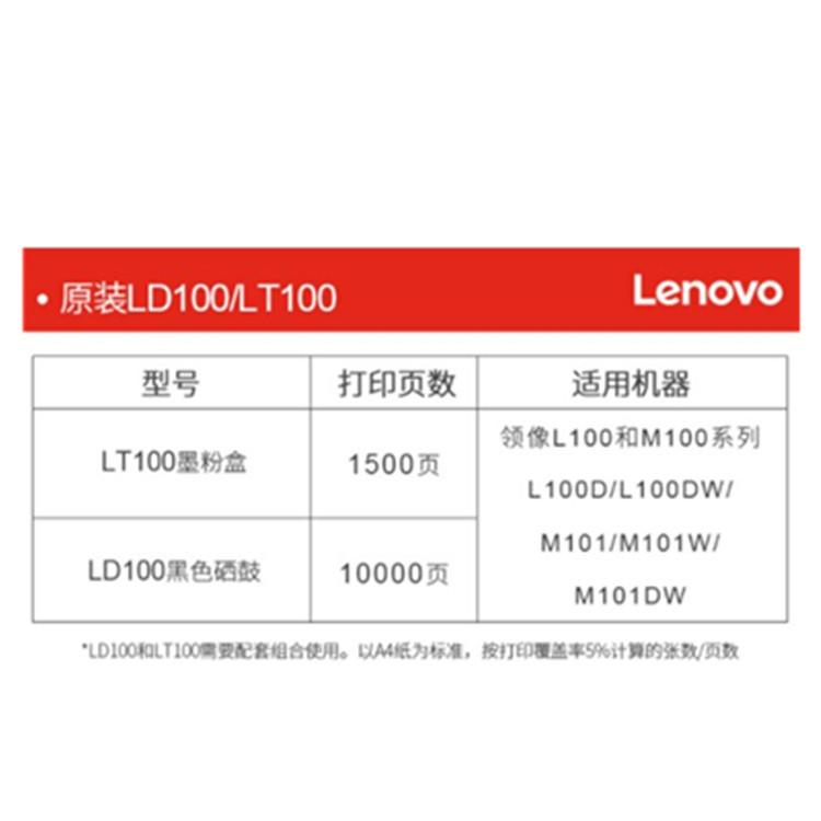 联想 LT100 粉盒/硒鼓 商品详情图 3